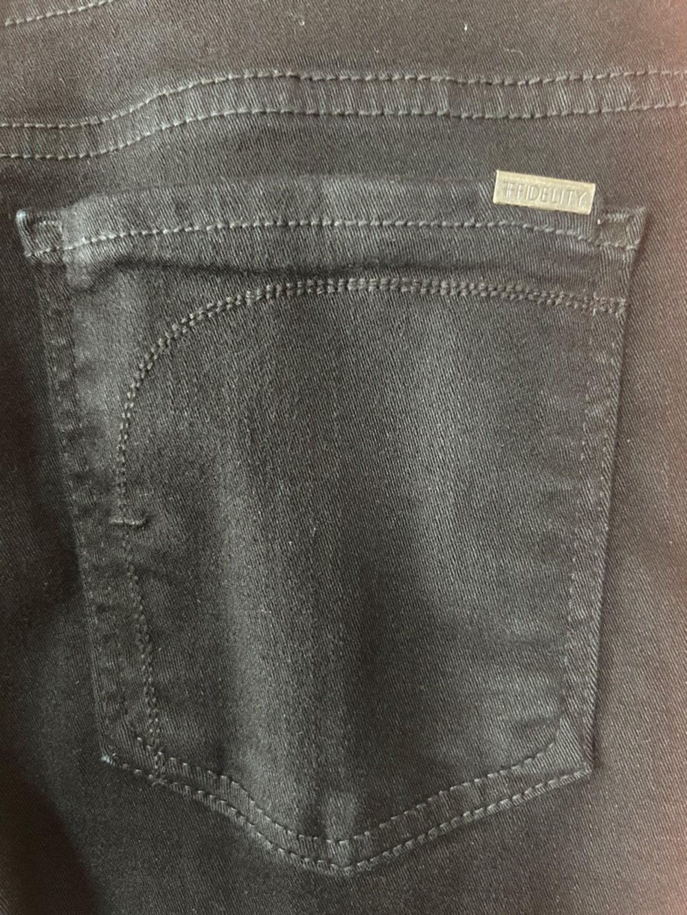 Fidelity Women’s High Rise Black Stretchy Skinny Jeans - Picture 5 of 10